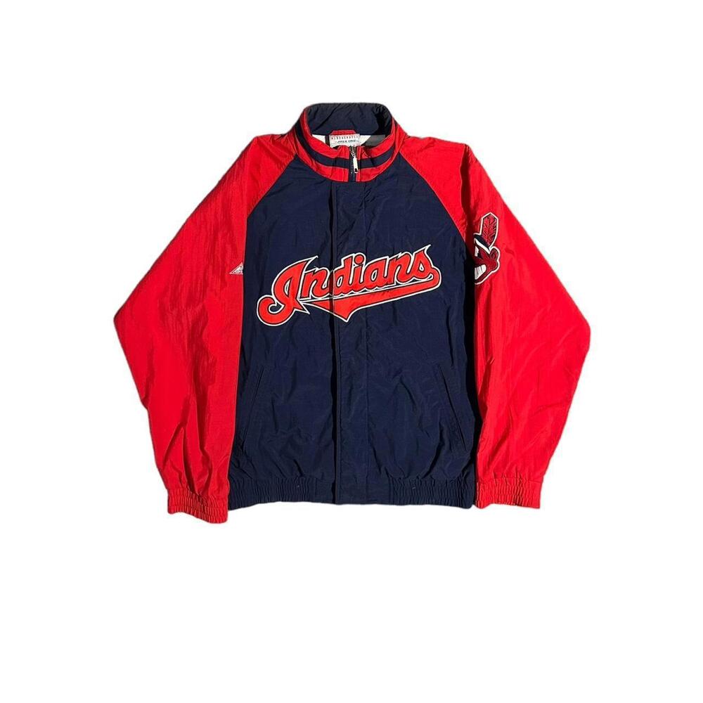 Vintage 90s Apex One Cleveland Indians Jacket